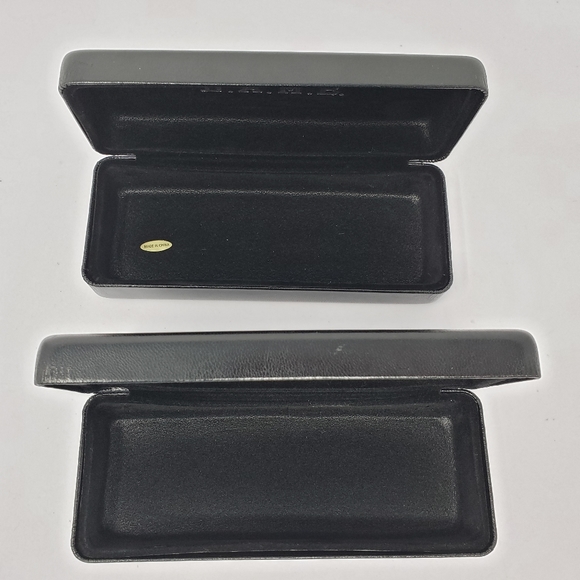 Other Eye Glass Cases Black Faux Leather 2 Poshmark